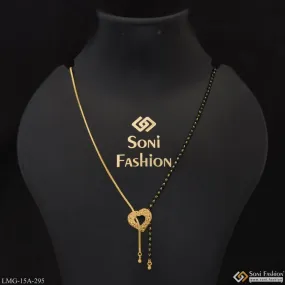 1 Gram Gold Plated Designer Gorgeous Design Mangalsutra for Women - Style A295