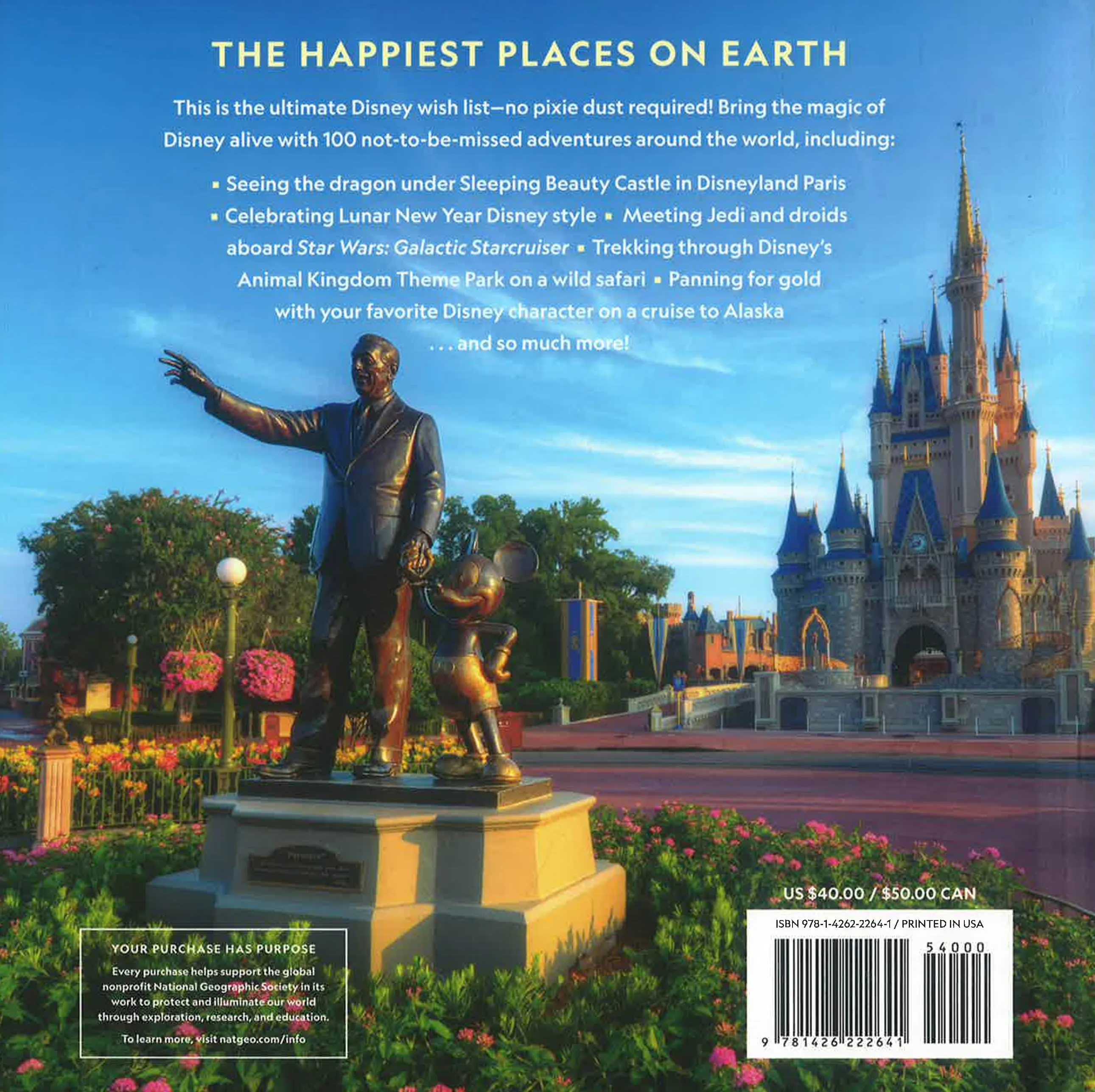 100 Disney Adventures of a Lifetime: Magical Experiences from Around the World