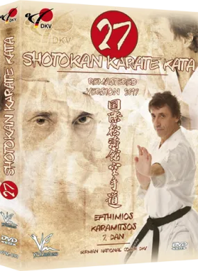 27 Shotokan Karate Kata DVD By Efthimios Karatmisos