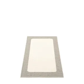 Amagansett Plastic Floor Mats Warm Grey/Vanilla (Multiple Sizes)