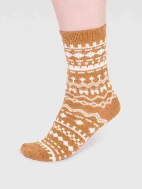 Archa Wool Sock - Straw Yellow