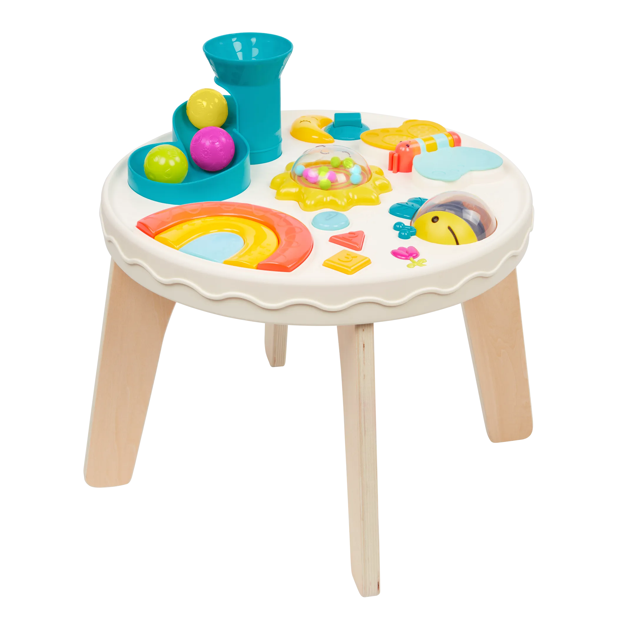 B. toys - Colorful & Sensory Station Baby Activity Table