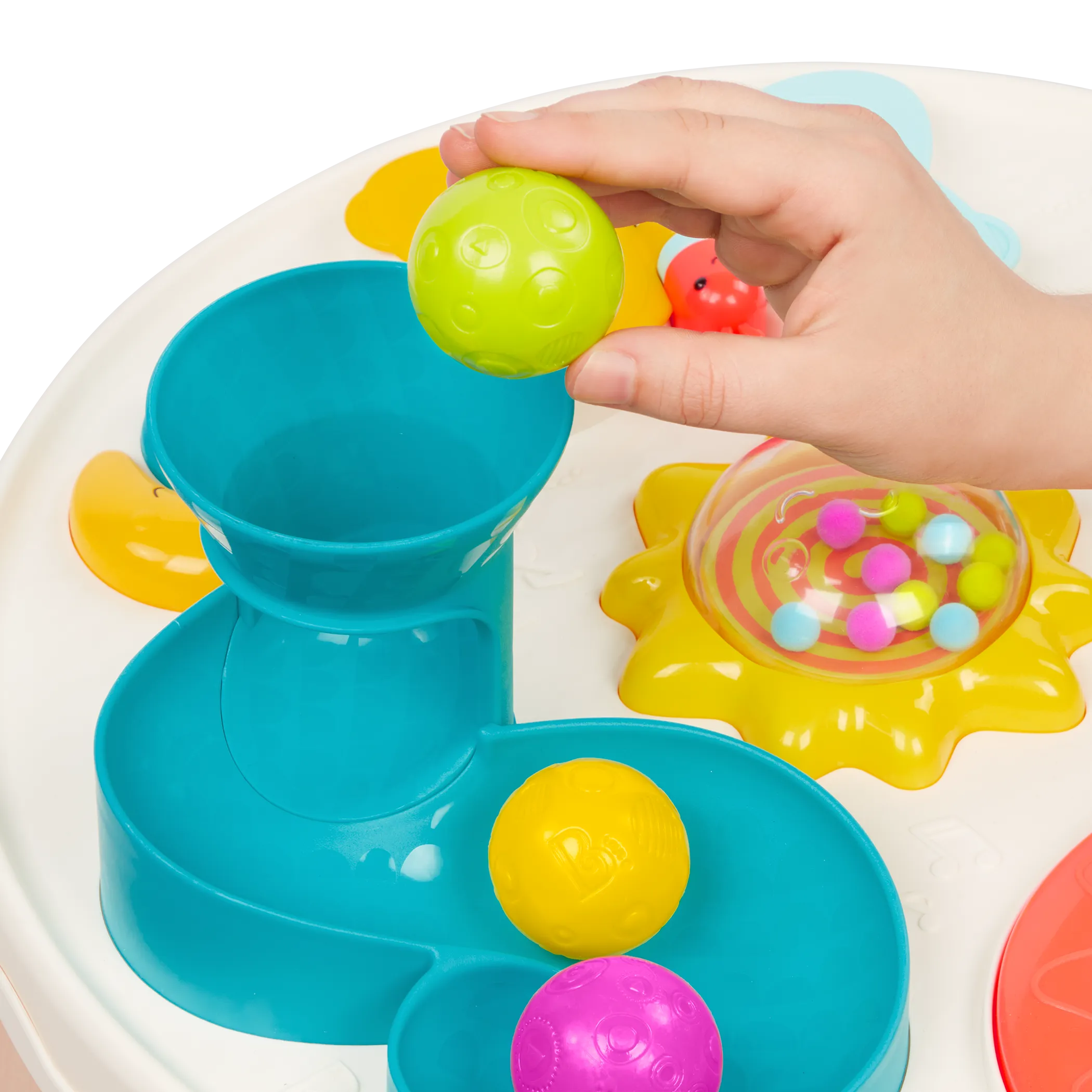 B. toys - Colorful & Sensory Station Baby Activity Table