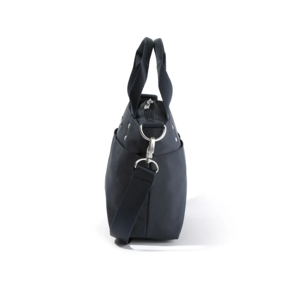 Baggallini Mini Carryall French Navy Tote Bag (Women's)