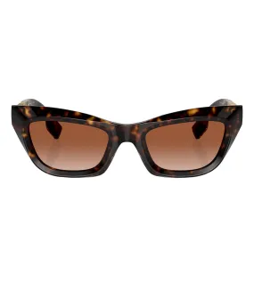 Burberry Women's Brown Gradient Cat-eye Sunglasses