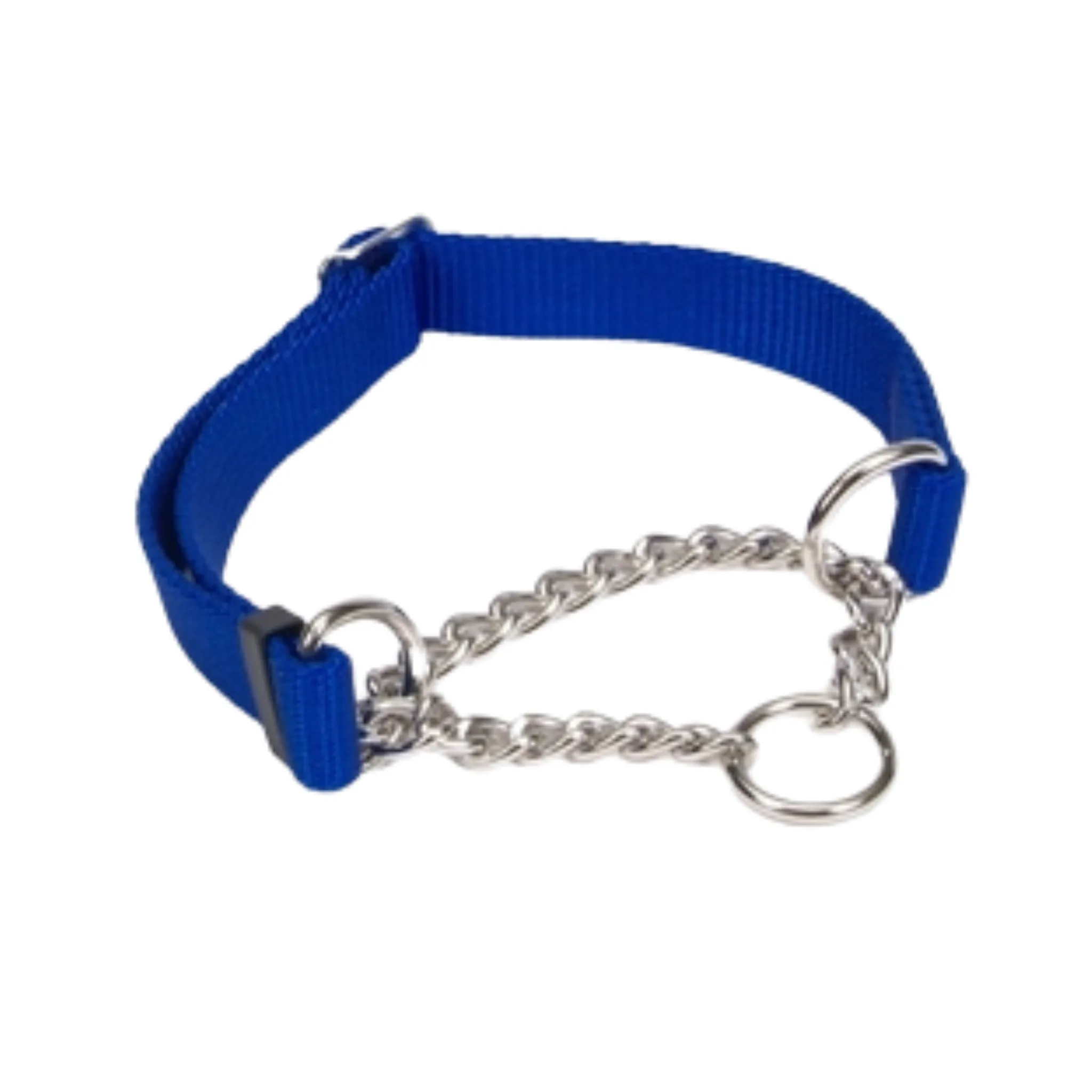 Coastal Check Training Collar for Dogs - Adjustable Blue