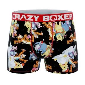 CRAZYBOXER Disney Winnie The Pooh Winnie Holidays Men's Boxer Briefs