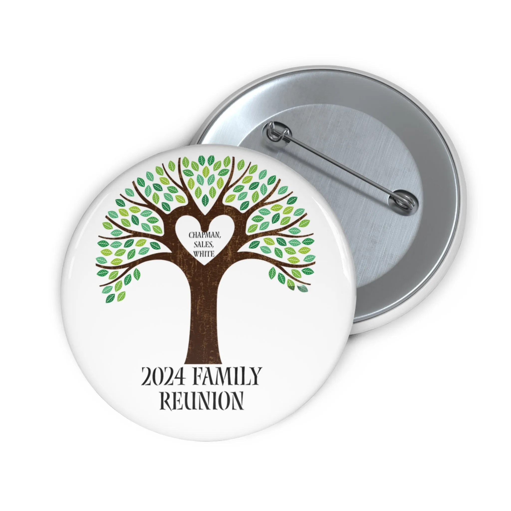 CSW 2024 Family Reunion Custom Pin Buttons