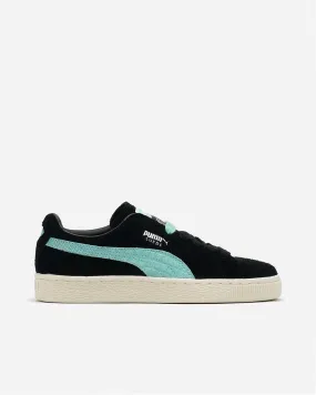 Diamond Supply x Suede Black/Diamond Blue