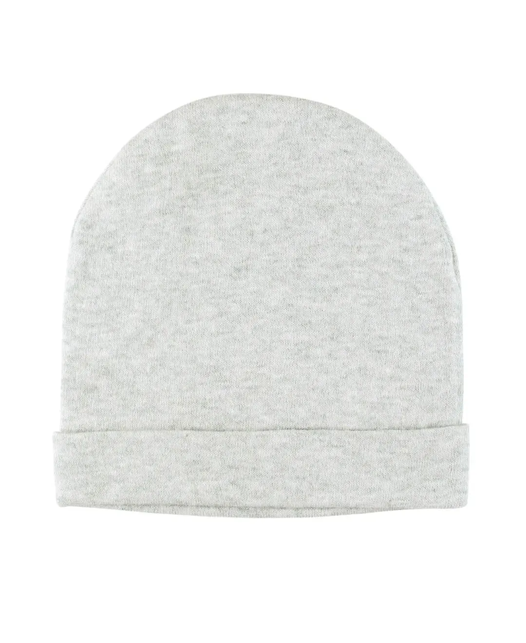 Gray Melange Slouch Beanie