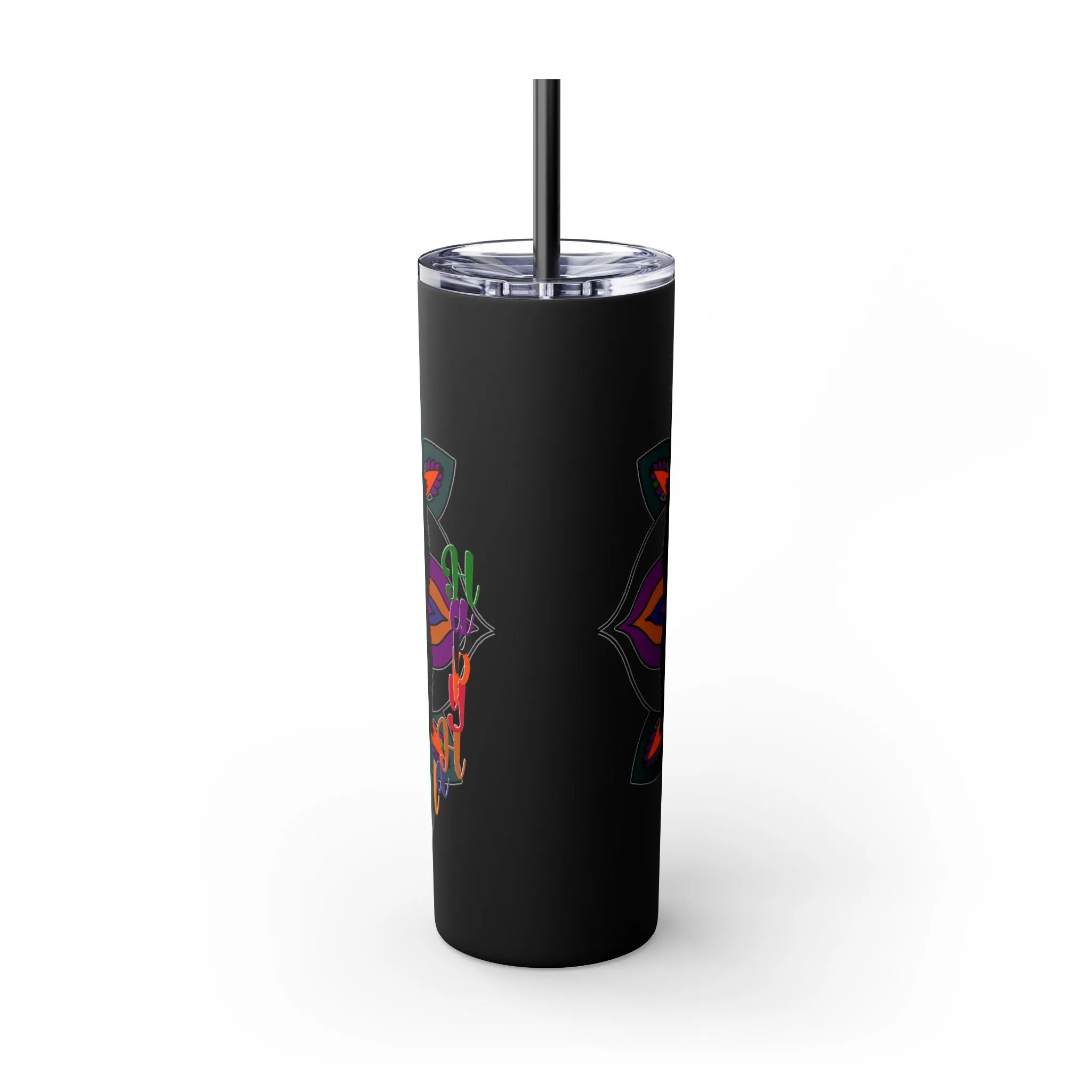 Handmade Mandala Design 20oz Skinny Tumbler - Keeps Hot/Cold