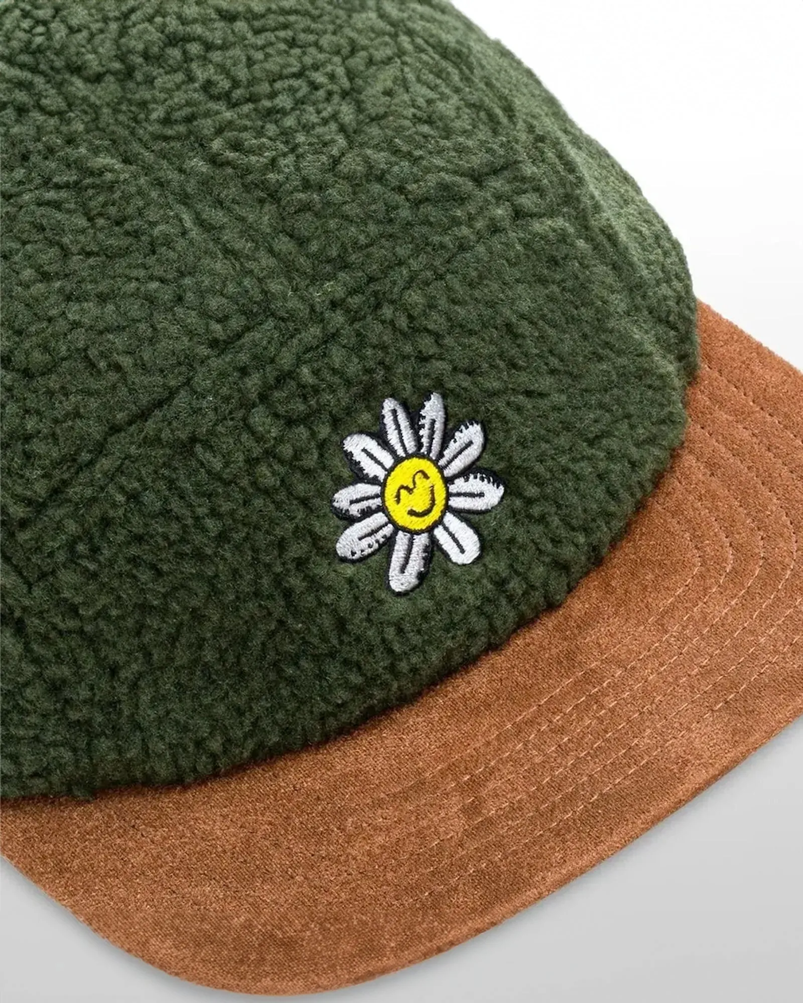 Happy Flower Sherpa Hat