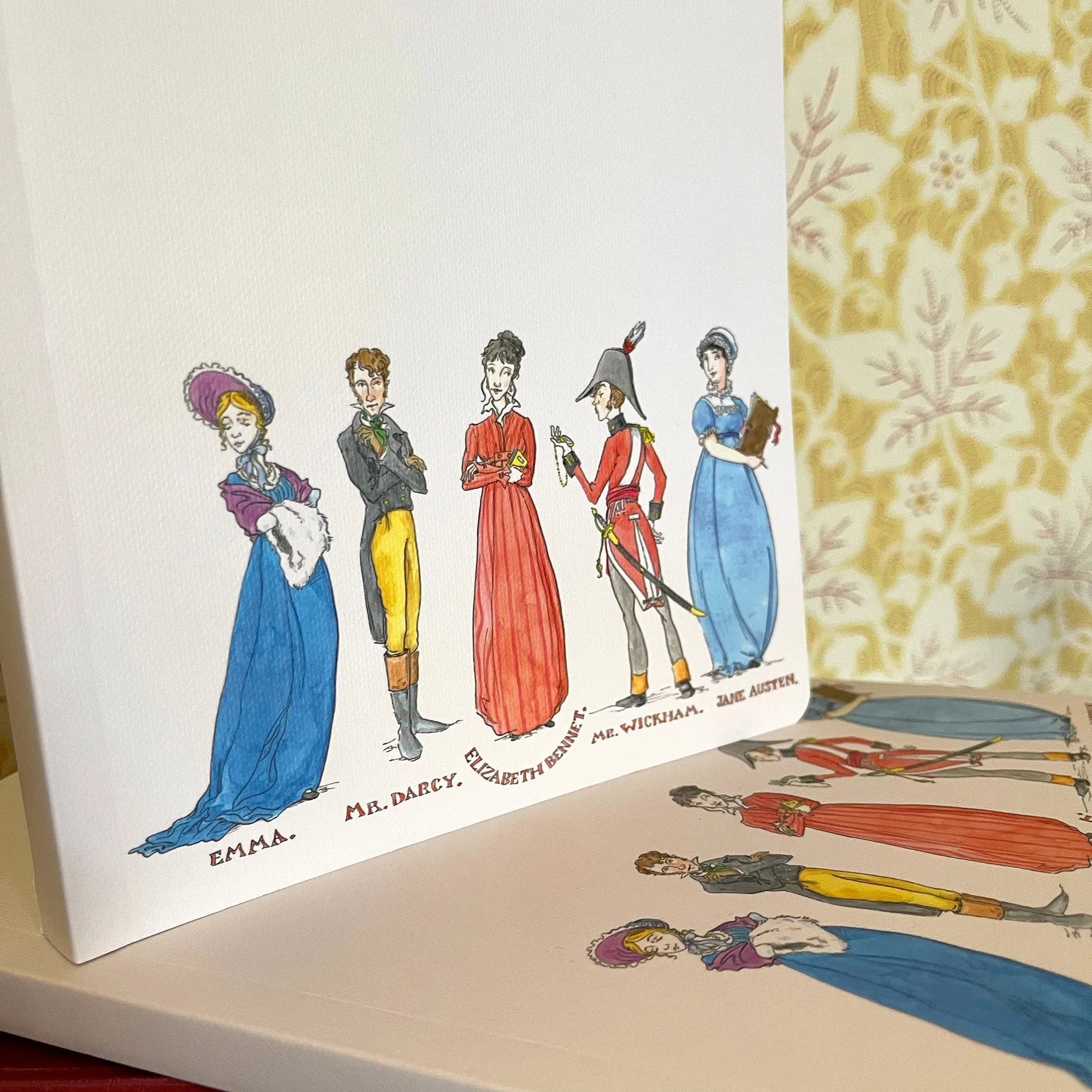 Jane Austen's House Character Notebook - New & exclusive