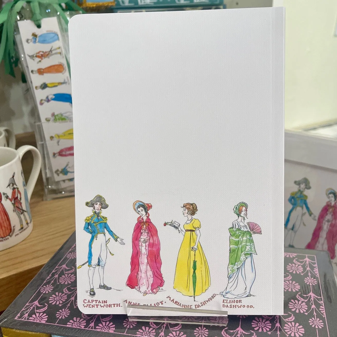 Jane Austen's House Character Notebook - New & exclusive