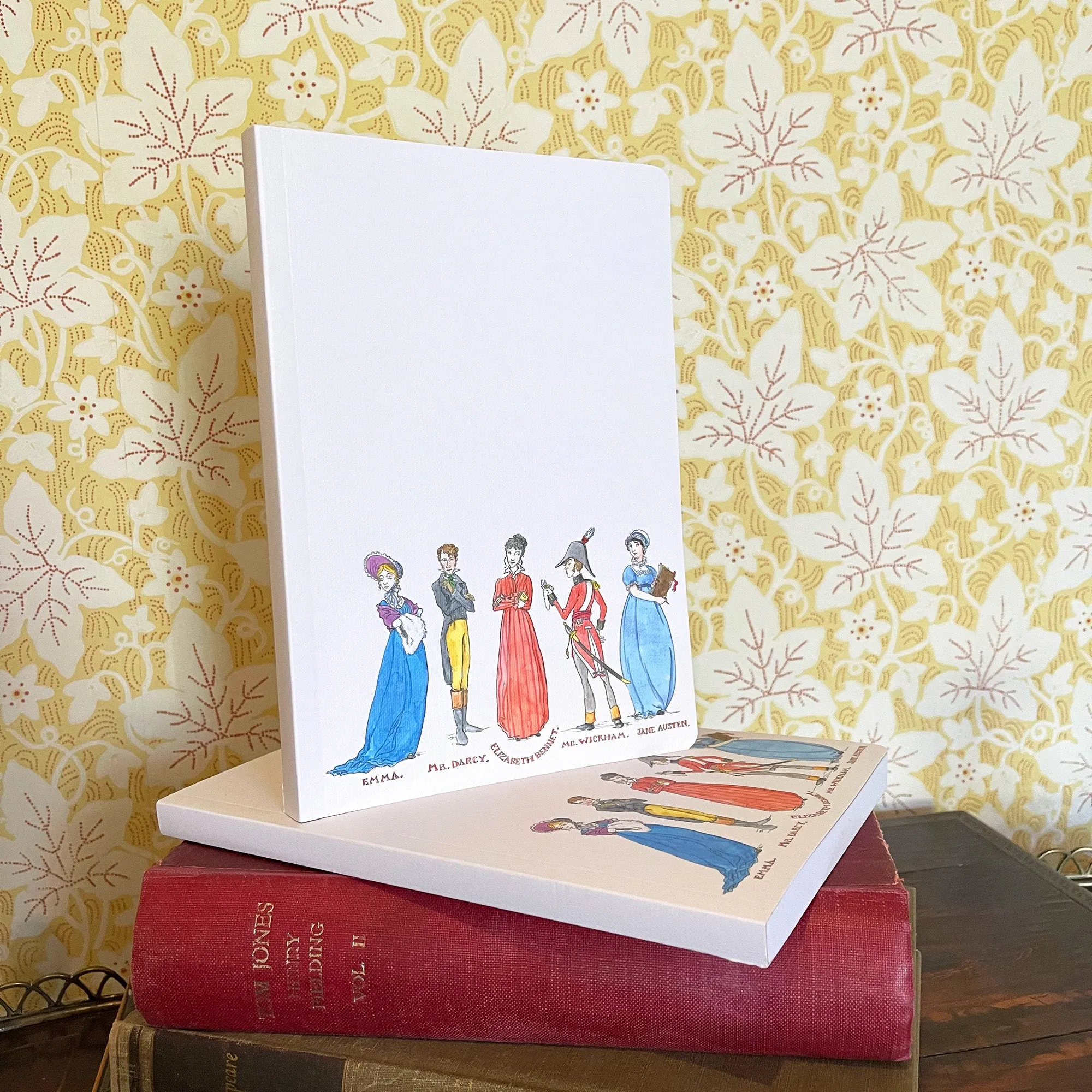 Jane Austen's House Character Notebook - New & exclusive