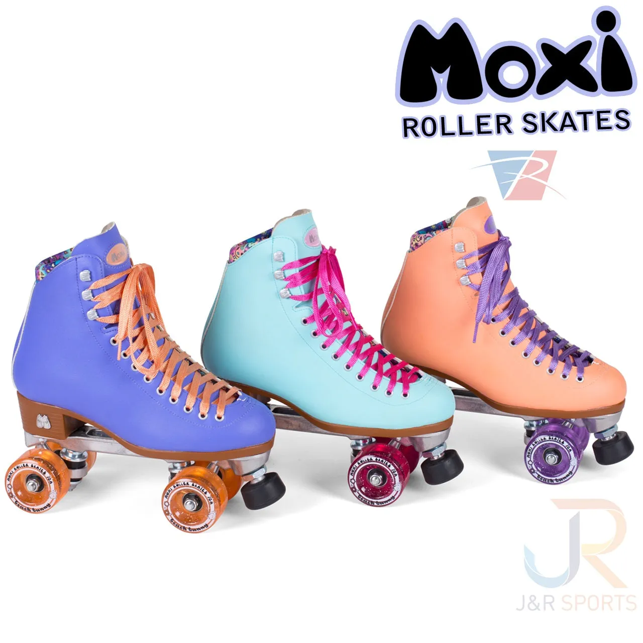 Moxi Beach Bunny Roller Skates - Periwinkle