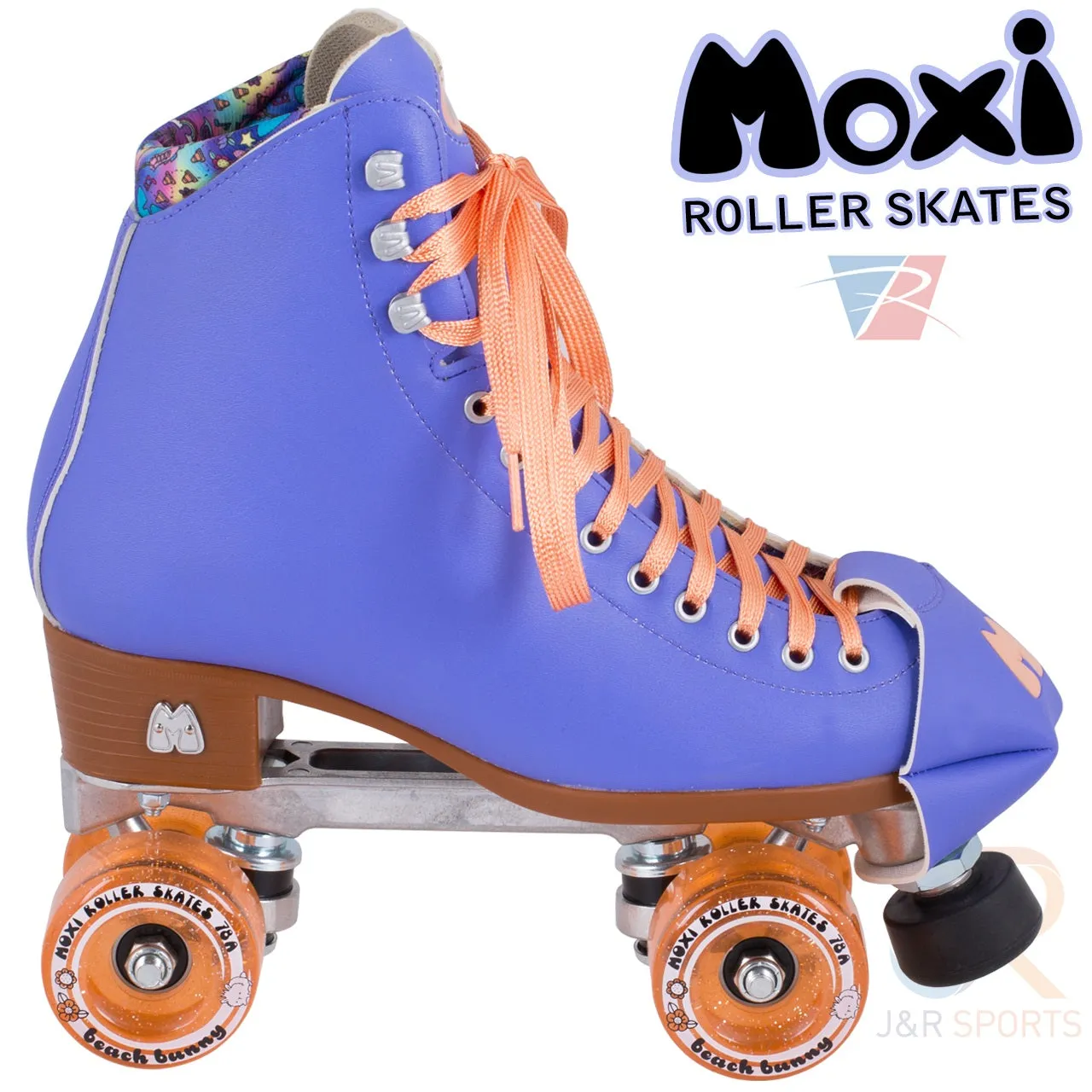 Moxi Beach Bunny Roller Skates - Periwinkle