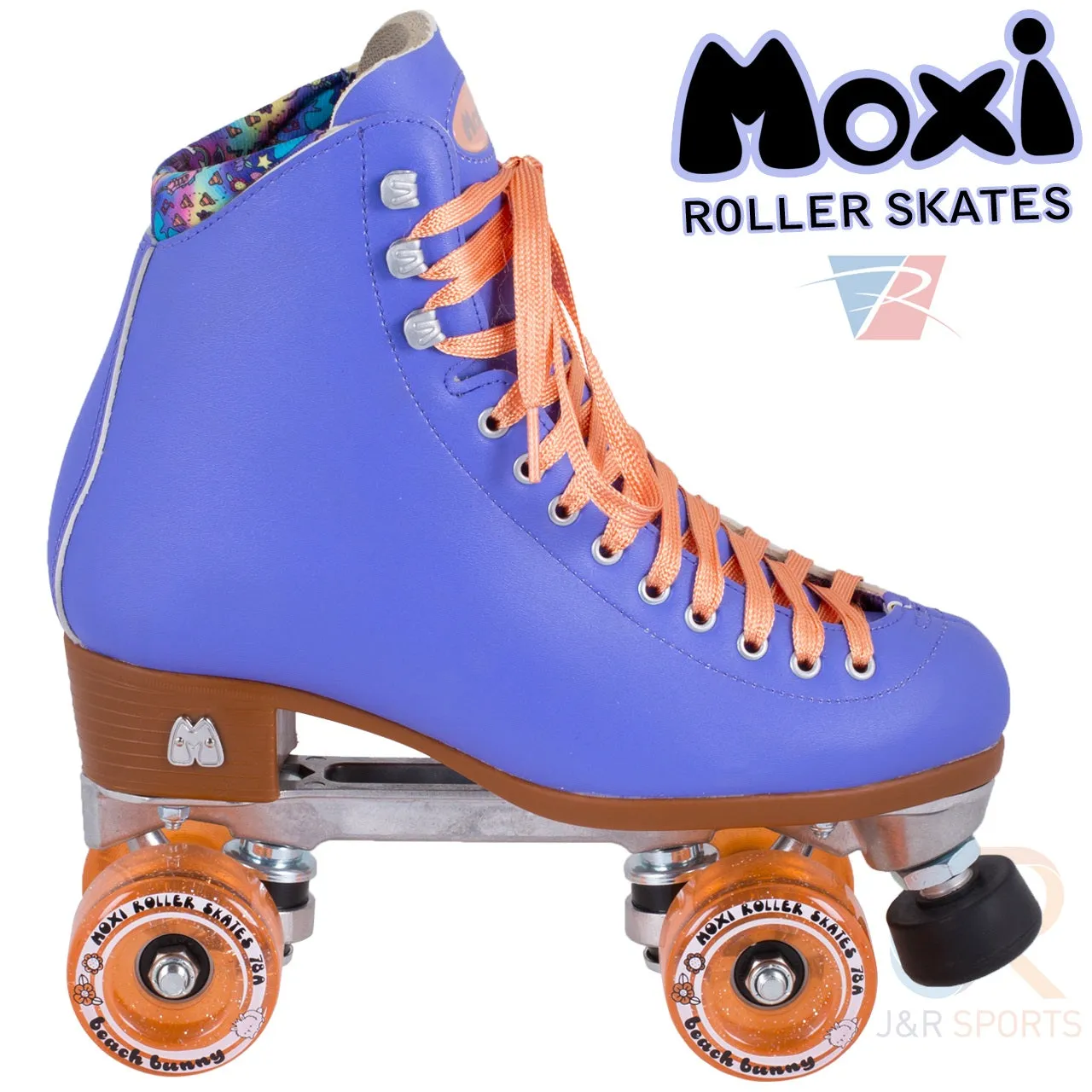 Moxi Beach Bunny Roller Skates - Periwinkle