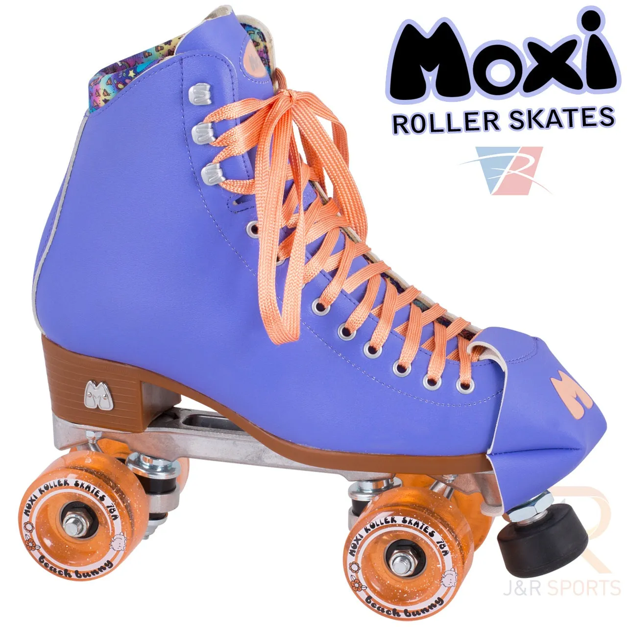 Moxi Beach Bunny Roller Skates - Periwinkle