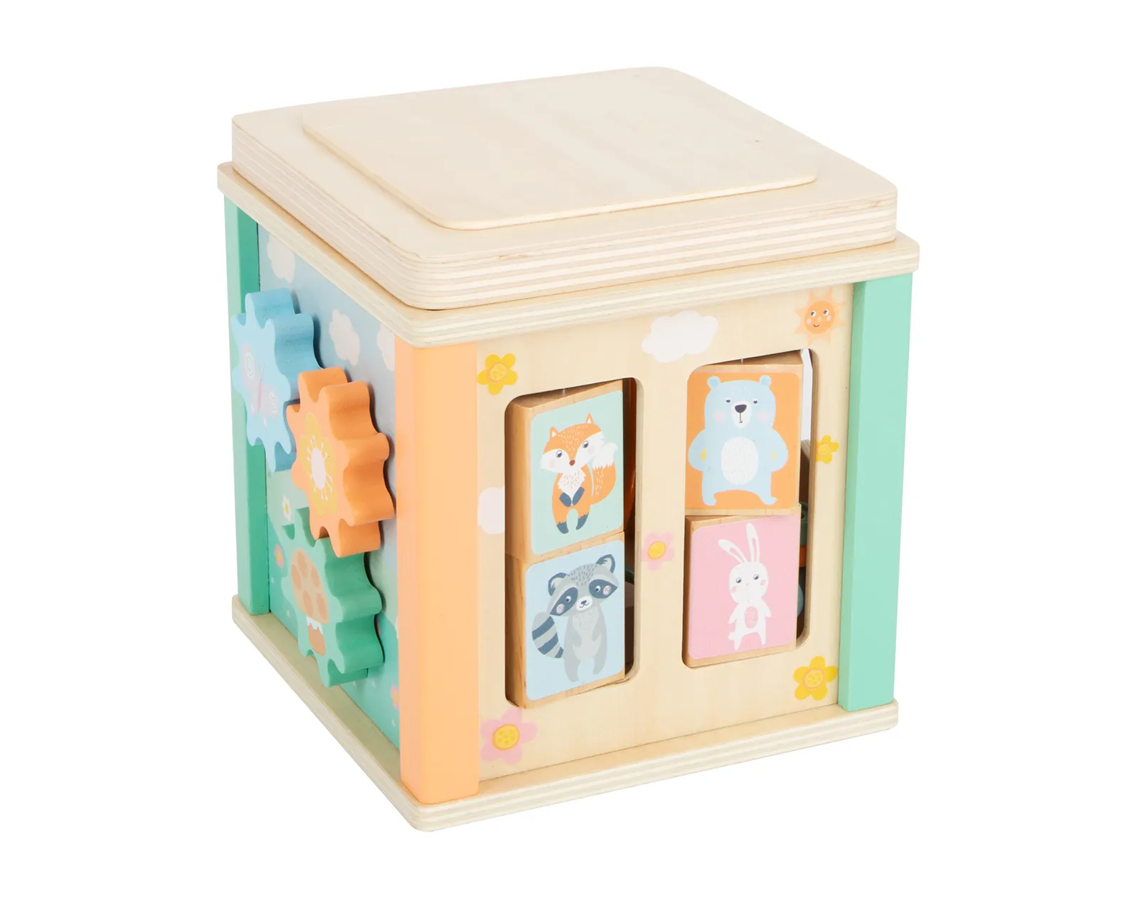 Pastel Activity Cube