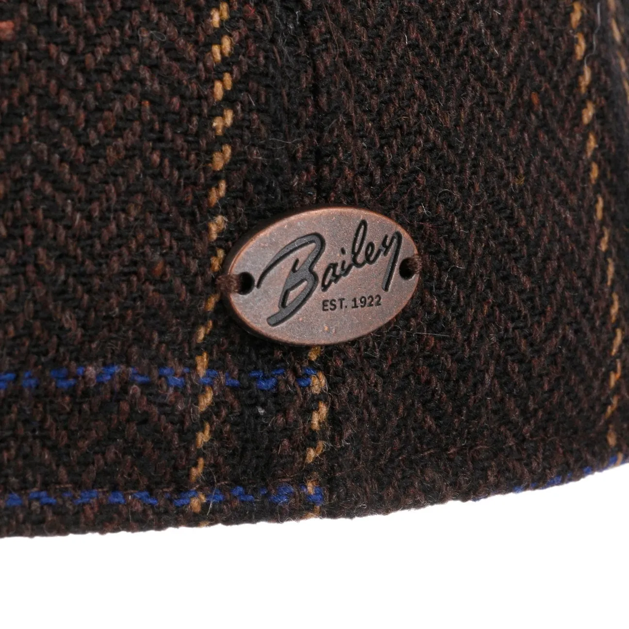 Tressy Check Pub Cap by Bailey 1922